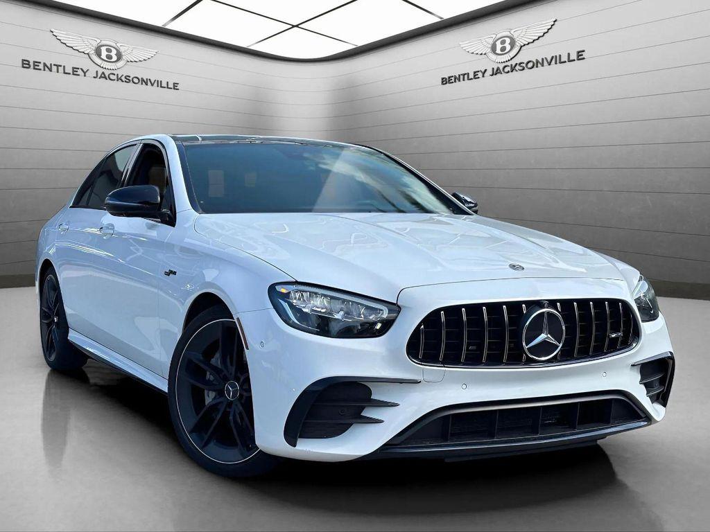 used 2021 Mercedes-Benz AMG E 53 car, priced at $53,500