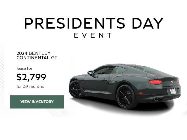 new 2024 Bentley Continental GT car, priced at $308,005