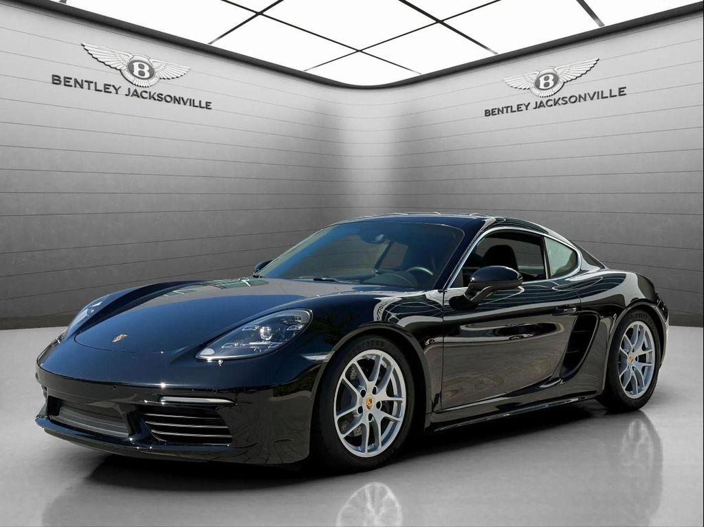 used 2024 Porsche 718 Cayman car, priced at $75,000