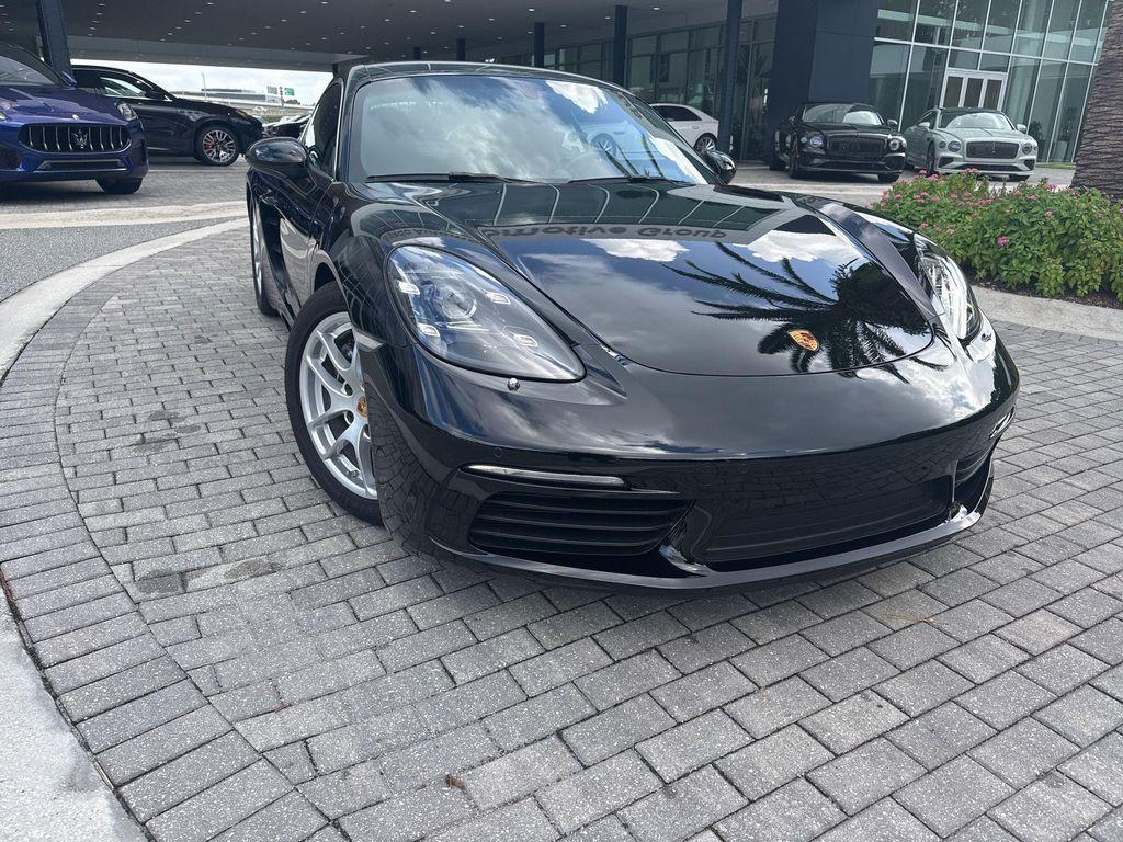 used 2024 Porsche 718 Cayman car, priced at $78,500