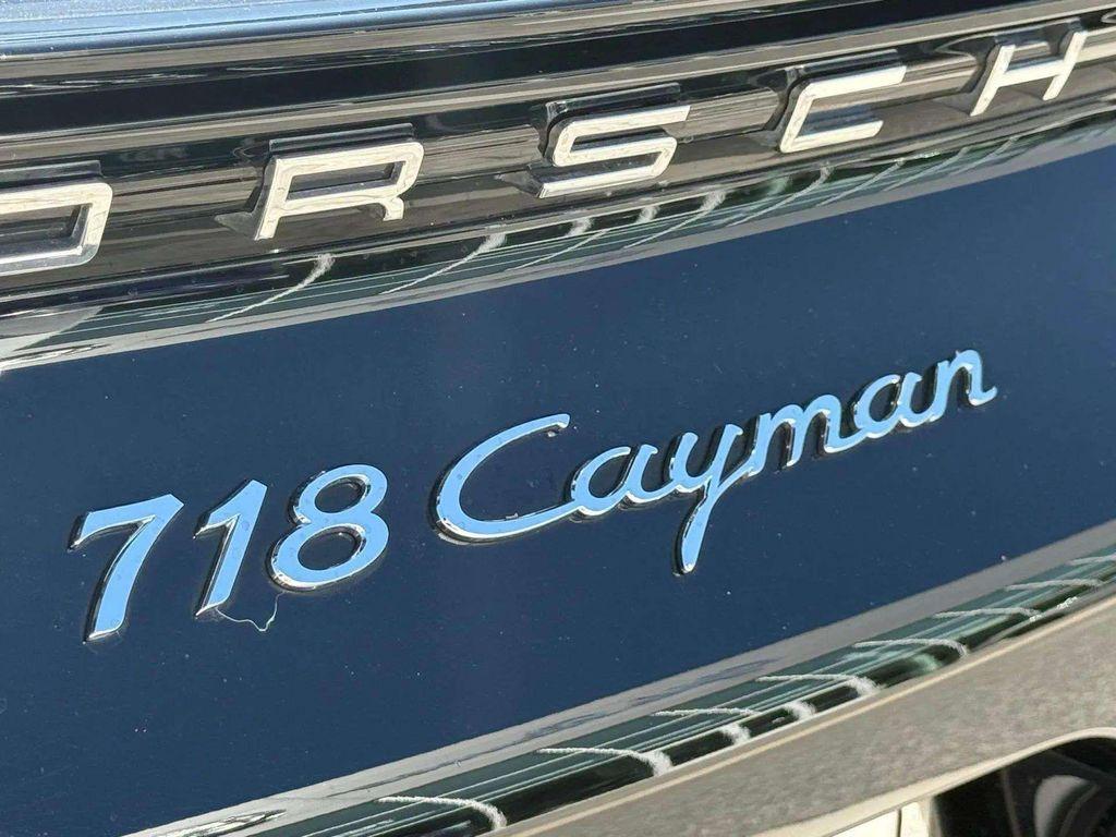 used 2024 Porsche 718 Cayman car, priced at $75,000