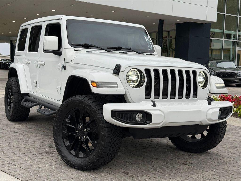 used 2022 Jeep Wrangler Unlimited car, priced at $35,500