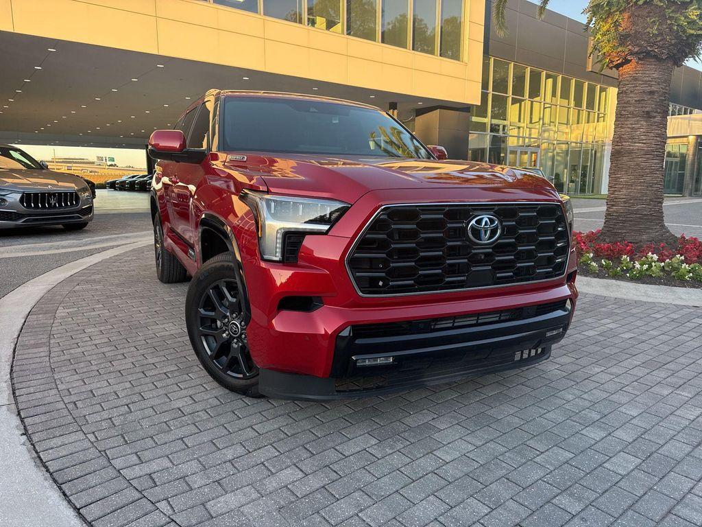 used 2023 Toyota Sequoia car, priced at $67,000