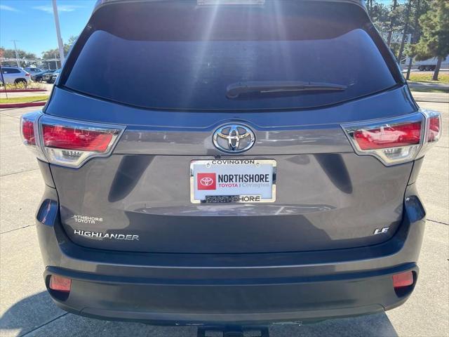 used 2015 Toyota Highlander car, priced at $17,516