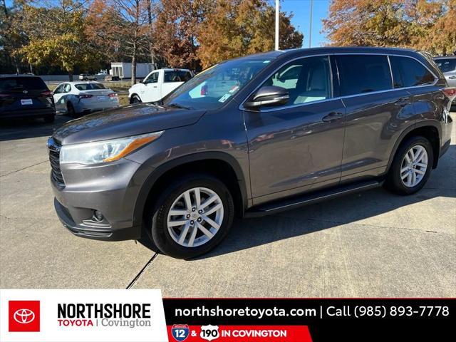 used 2015 Toyota Highlander car, priced at $17,516