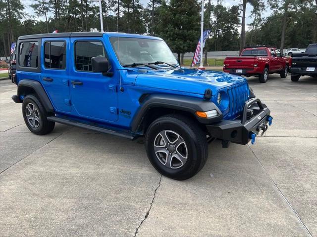 used 2021 Jeep Wrangler Unlimited car, priced at $32,768