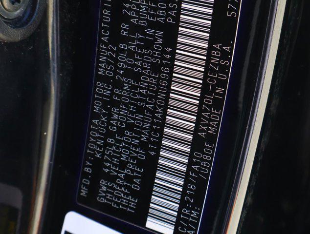 used 2022 Toyota Camry car, priced at $18,966