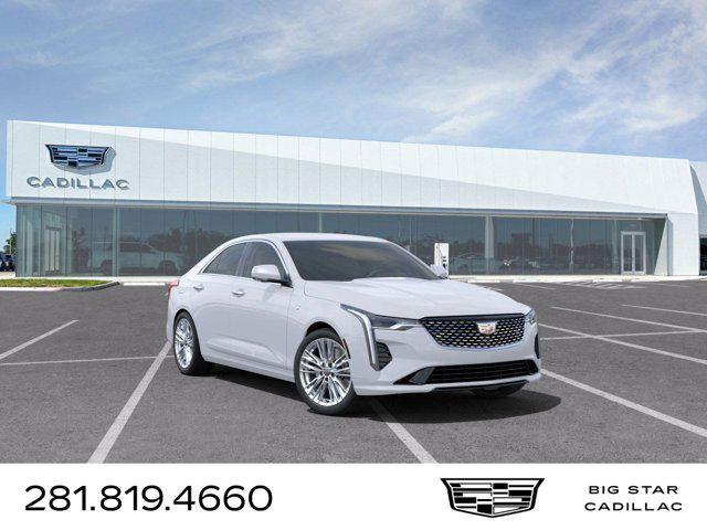 new 2025 Cadillac CT4 car, priced at $42,490