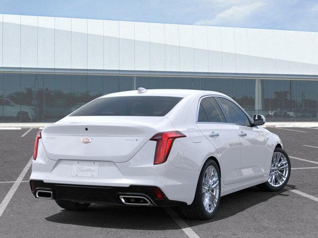 new 2025 Cadillac CT4 car, priced at $42,490