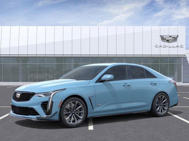 new 2025 Cadillac CT4-V car, priced at $81,835