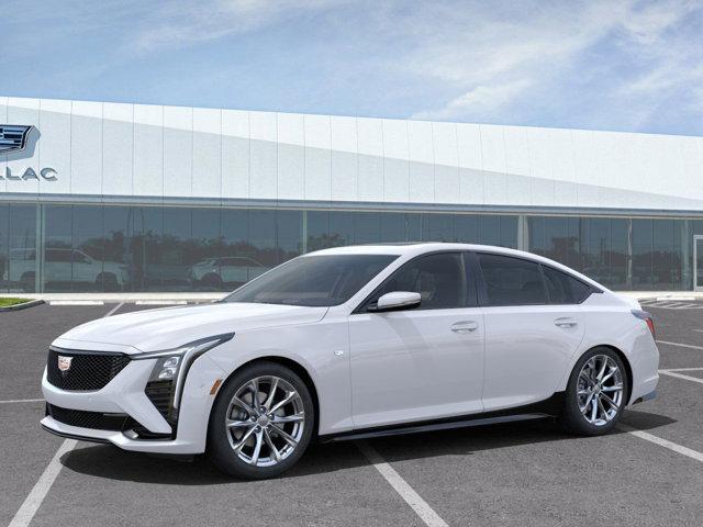 new 2025 Cadillac CT5 car, priced at $55,384