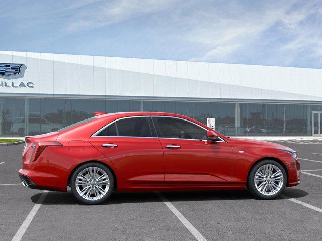 new 2025 Cadillac CT4 car, priced at $45,570