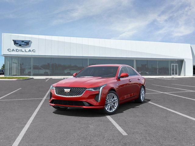 new 2025 Cadillac CT4 car, priced at $45,570