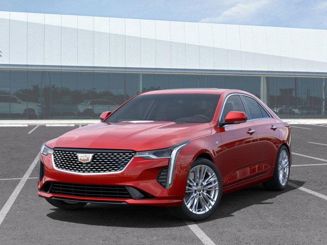 new 2025 Cadillac CT4 car, priced at $45,570