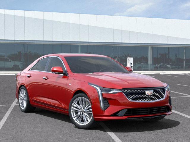 new 2025 Cadillac CT4 car, priced at $45,570