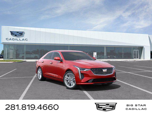 new 2025 Cadillac CT4 car, priced at $45,570