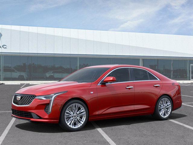 new 2025 Cadillac CT4 car, priced at $45,570