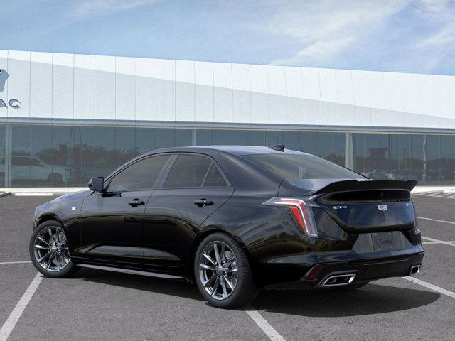 new 2025 Cadillac CT4 car, priced at $46,130