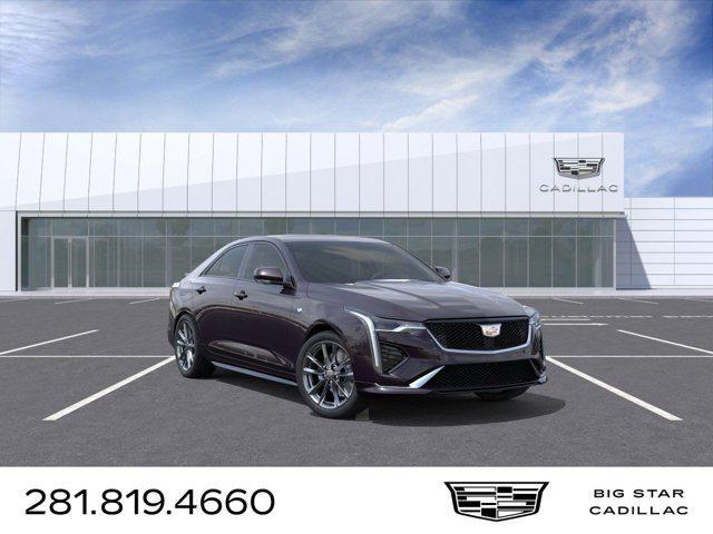 new 2026 Cadillac CT4 car, priced at $47,994