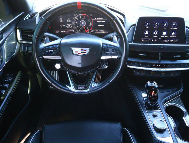 used 2022 Cadillac CT4-V car, priced at $56,966