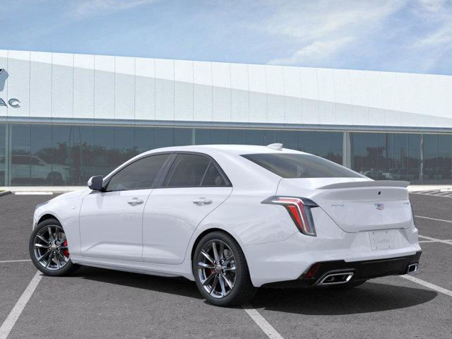 new 2025 Cadillac CT4 car, priced at $46,240