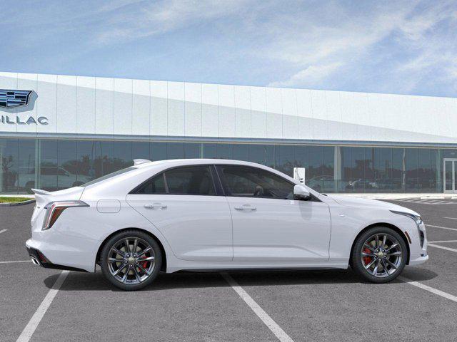 new 2025 Cadillac CT4 car, priced at $46,240