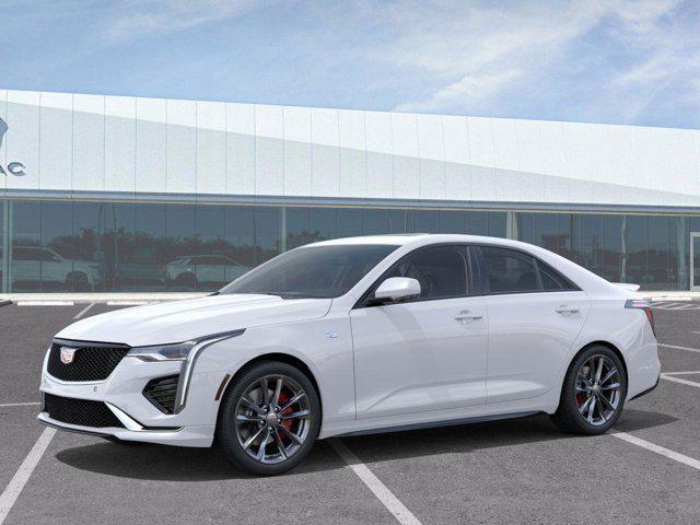 new 2025 Cadillac CT4 car, priced at $46,240