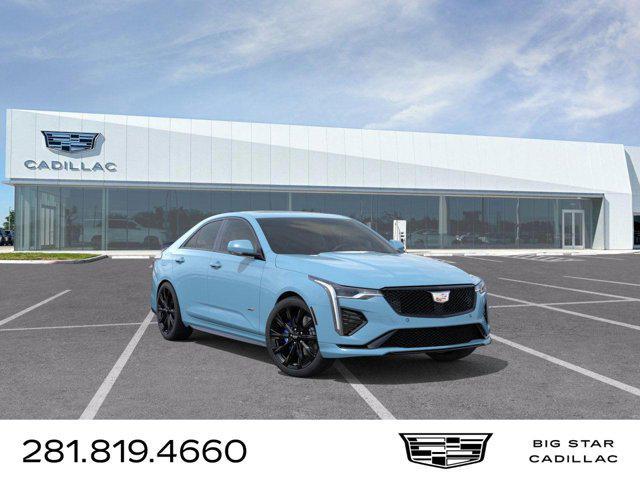 new 2026 Cadillac CT4-V car, priced at $60,284