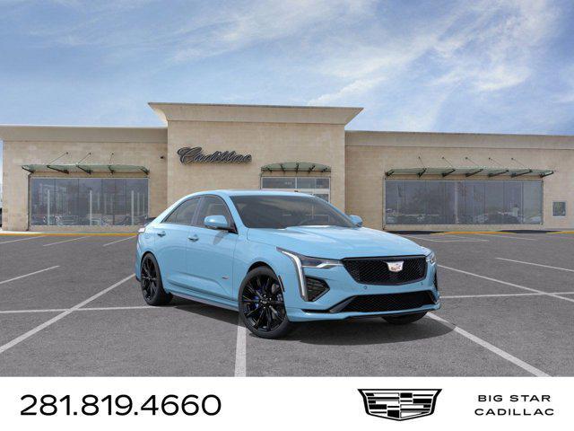 new 2026 Cadillac CT4-V car, priced at $60,284