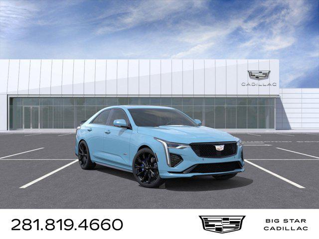 new 2026 Cadillac CT4-V car, priced at $60,284