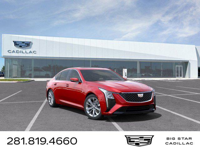 new 2025 Cadillac CT5 car, priced at $50,215