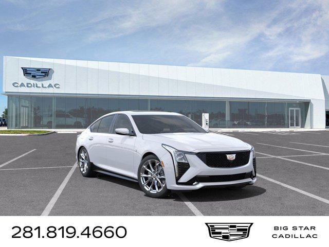 new 2025 Cadillac CT5 car, priced at $47,484