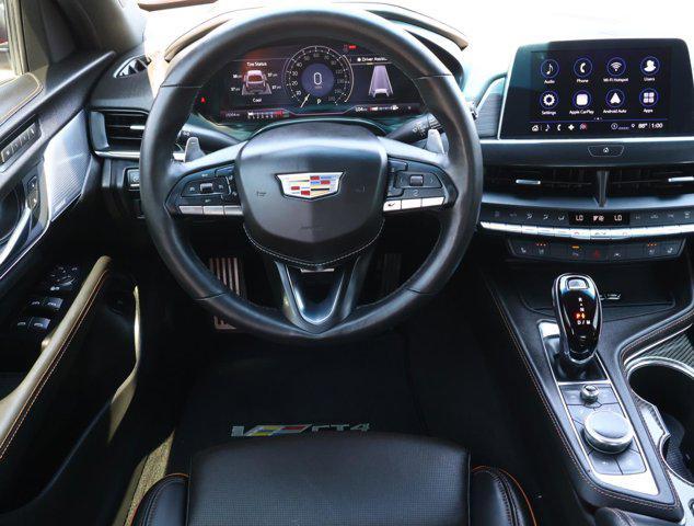 used 2022 Cadillac CT4-V car, priced at $38,922