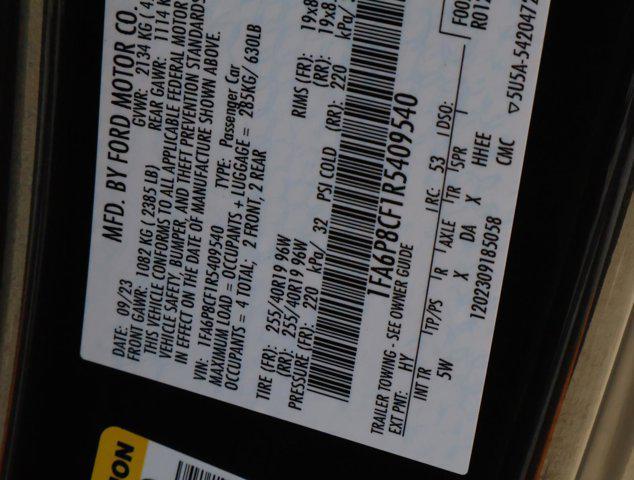 used 2024 Ford Mustang car, priced at $44,966