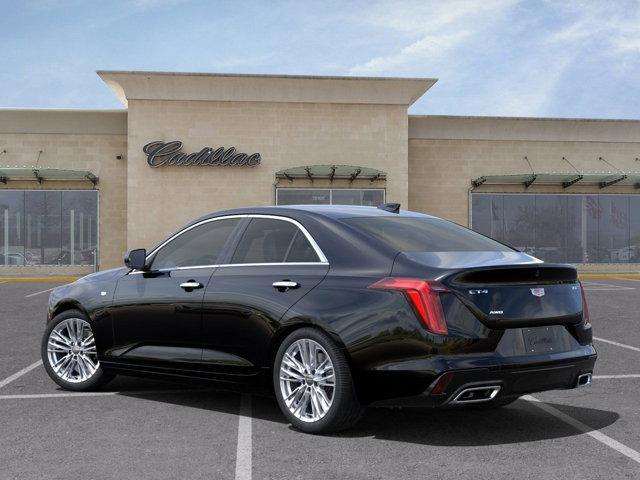new 2025 Cadillac CT4 car, priced at $44,750
