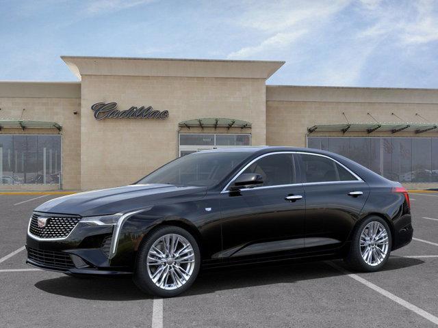 new 2025 Cadillac CT4 car, priced at $44,750