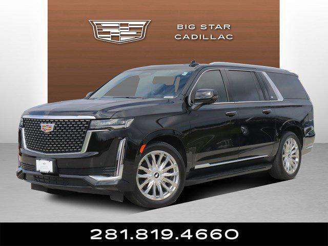 used 2024 Cadillac Escalade ESV car, priced at $83,911