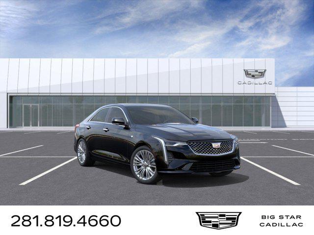 new 2025 Cadillac CT4 car, priced at $50,935
