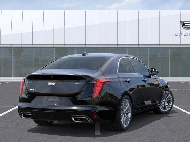 new 2025 Cadillac CT4 car, priced at $50,935
