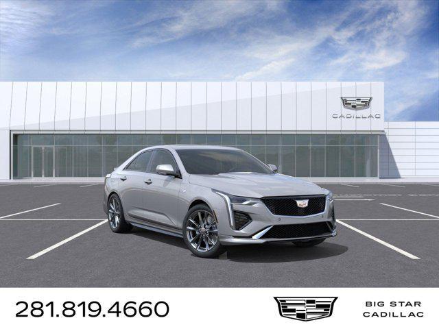new 2025 Cadillac CT4 car, priced at $46,160