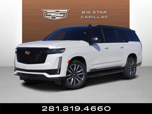 used 2021 Cadillac Escalade ESV car, priced at $63,944