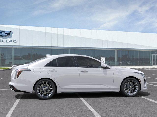 new 2025 Cadillac CT4 car, priced at $46,415