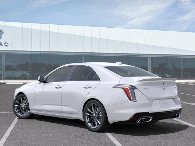 new 2025 Cadillac CT4 car, priced at $46,415