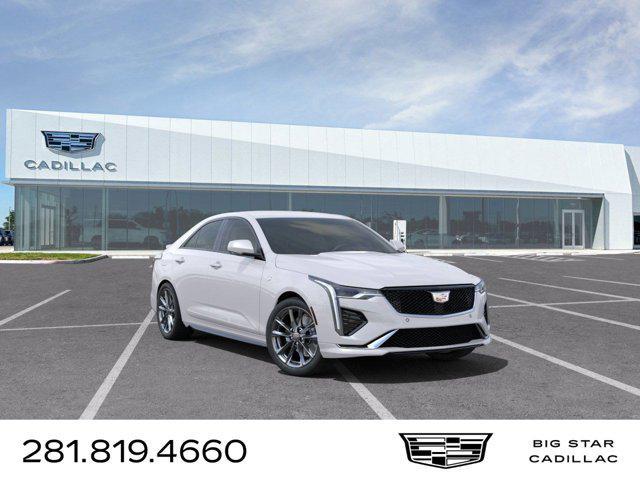 new 2025 Cadillac CT4 car, priced at $46,415