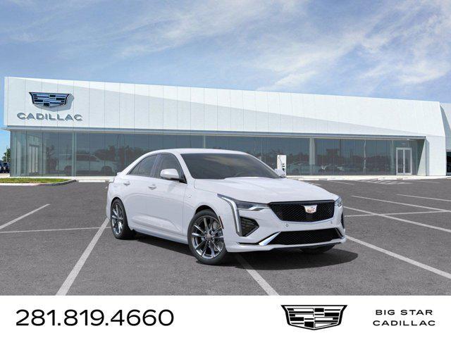 new 2025 Cadillac CT4 car, priced at $42,490