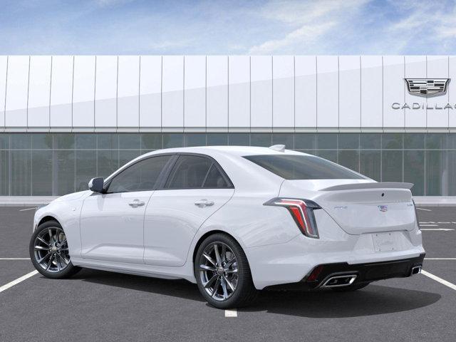 new 2025 Cadillac CT4 car, priced at $42,490