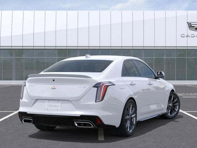 new 2025 Cadillac CT4 car, priced at $42,490