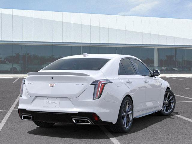 new 2025 Cadillac CT4 car, priced at $41,490