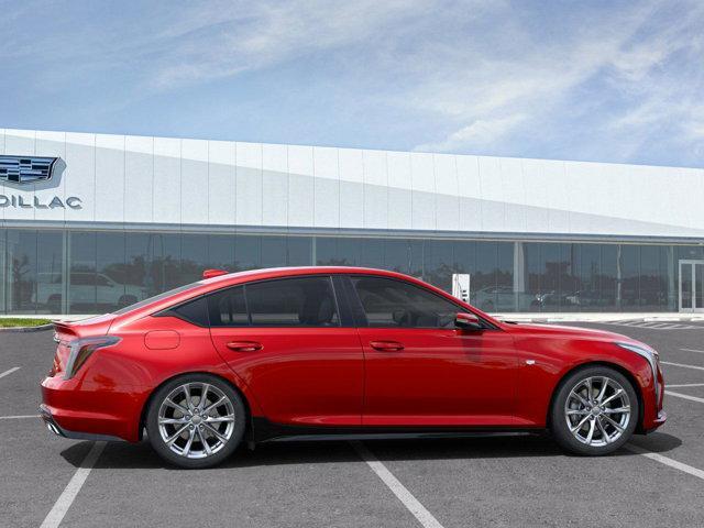 new 2025 Cadillac CT5 car, priced at $50,315