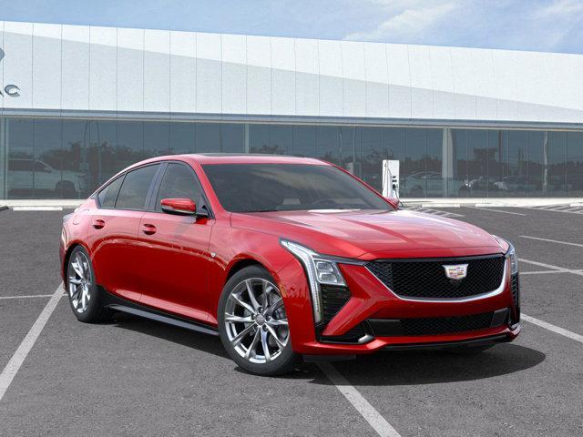 new 2025 Cadillac CT5 car, priced at $53,709